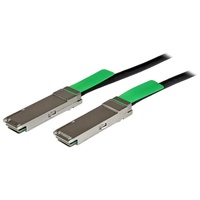 StarTech MSA Compliant QSFP+ Direct-Attach Twinax Cable - 2 m (6.6 ft) QSFPMM2M