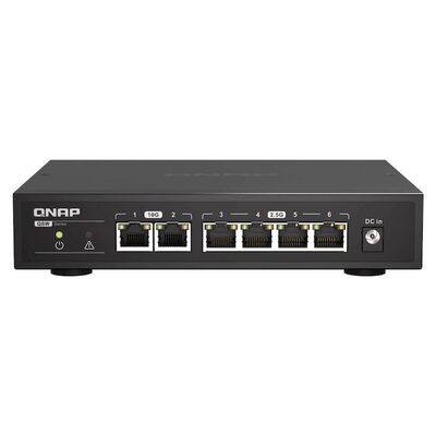 QNAP QSW-2104-2T 2 ports 10GbE RJ45, 4 ports 2.5GbE RJ45, unmanaged switch