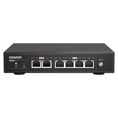 QNAP QSW-2104-2T 2 ports 10GbE RJ45, 5 ports 2.5GbE RJ45, unmanaged switch