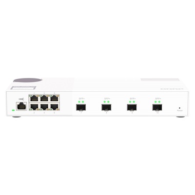 QNAP QSW-M2106-4S 10-PORT WEB MANAGED SWITCH, 10GbE SFP+(4), 2.5GbE(6)