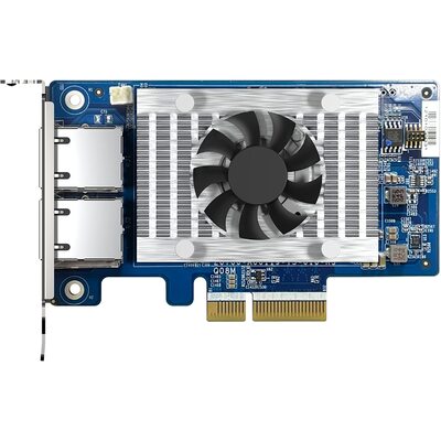 QNAP DUAL PORT 10GBASE-T NETWORK CARD WITH SR-IOV and iSCSI SUPPORT