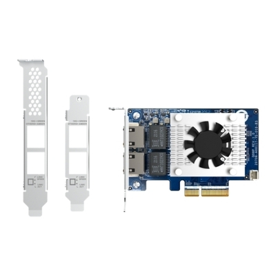QNAP QXG-10G2T Dual-port (10Gbase-T) 10GbE network expansion card