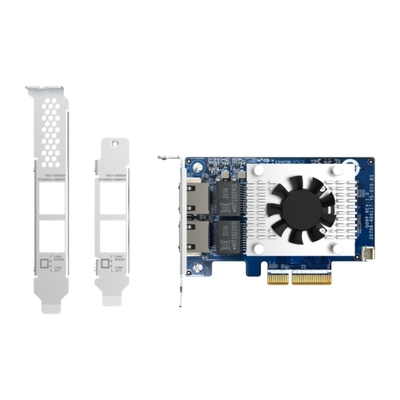 QNAP QXG-10G2TB DUAL-PORT BASET 10GBE NETWORK EXPANSION CARD