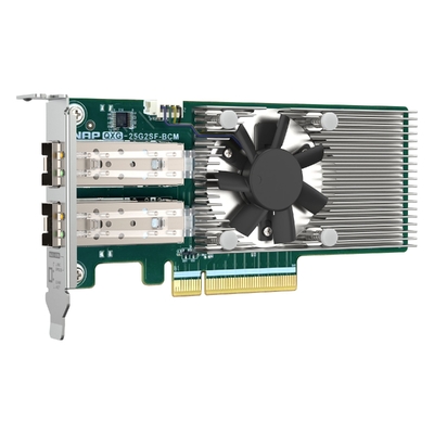 QNAP QXG-25G2SF-BCM Dual-port, 25 GbE network expansion card