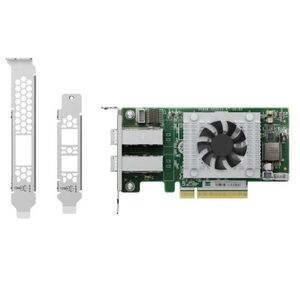 QNAP 2-port miniSAS HD host bus adapter; Broadcom Tomcat SAS3408; PCIe 3.0 x 8 for TL SAS JBOD series
