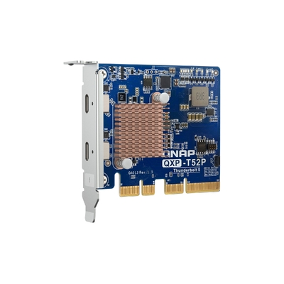 QNAP QXP-T52P Dual-Port Thunderbolt 5 PCIe Expansion Card