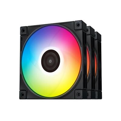 Deepcool FC120 120mm ARGB Fan Black - 3 Pack - DP-F12-AR-CF120P-WH-3P
