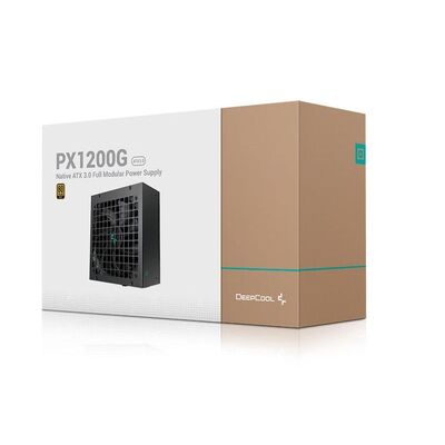 DeepCool PX1200-G 80+ GOLD Power Supply, 135mm Fan, Japan Electrolytic Capacitors