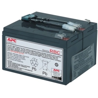 APC RBC9 Battery Unit - 24 V DC - Lead Acid - Hot Swappable - RBC9