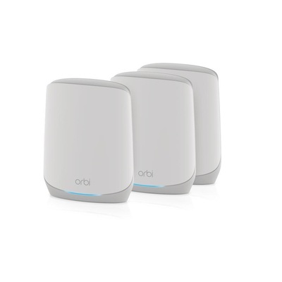 Netgear RBK763S Orbi AX5400 TriBand Mesh WiFi 6 System (Router + 2 Satellites)