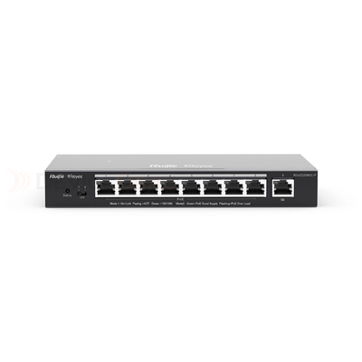 Ruijie Reyee 9 Port Gigabit Smart Cloud Managed Switch - 8 PoE+ (120W)