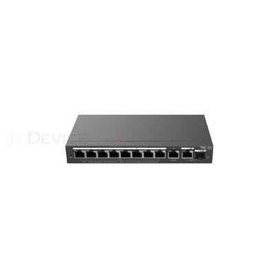 Ruijie Reyee 10P GE Smart Cloud Managed Switch - 8 PoE+ (120W) - 9x GE + 1x GE/SFP Combo