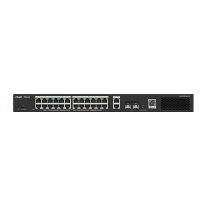 Ruijie Reyee 26P GE Smart Cloud Managed Switch - 24 PoE+ (370W) - 26x GE + 2x SFP