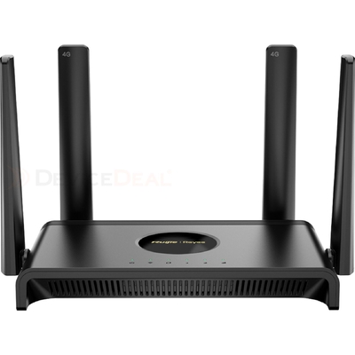 Ruijie Reyee N300 Wi-Fi 4 4G LTE FE Router - 1 WAN/LAN + 3 LAN