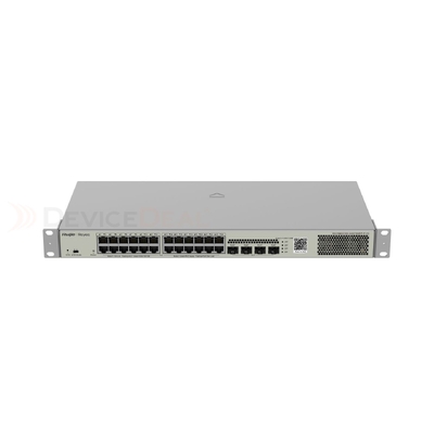 Ruijie Reyee 24 Port Gigabit Layer 2 Managed Switch - 24 PoE+ (370W) - 24x GE + 4x SFP
