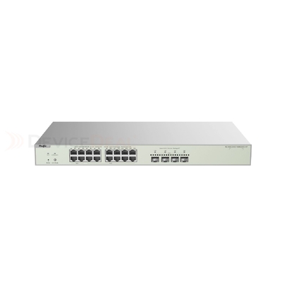 Reyee RG-NBS3300-16MG4XS-HP,  16-Port Muti-Gigabit Layer 2 Managed Switch with 4 x PoE++ Ports, 12 x PoE+ Ports, and 4 x SFP+ Uplink Ports