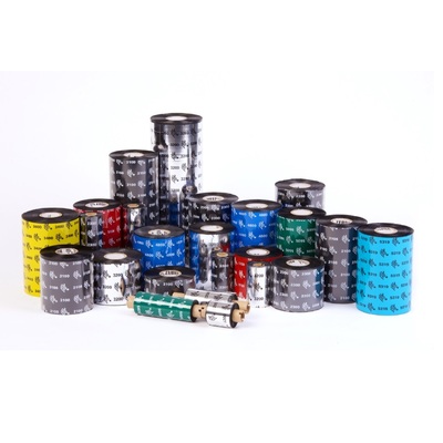ZEBRA RIBBON WAX 110MM X 450M 25MM 5319 BLUE - RIZ05319BL11045