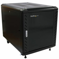 StarTech 12U 315cm Knock-Down Server Rack Cabinet - RK1236BKF