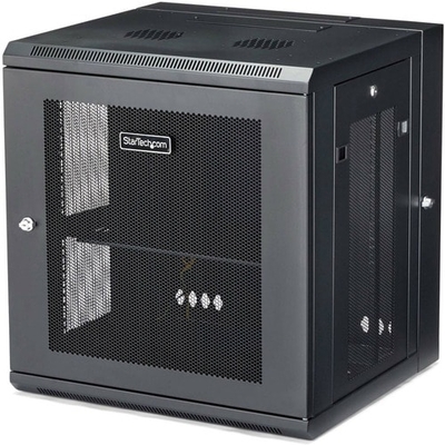 StarTech RK12WALHM 12U Hinged Wall-Mount Server Rack Cabinet