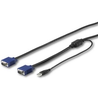 StarTech 10ft / 3m USB KVM Cable, StarTech.com Rackmount Consoles - RKCONSUV10