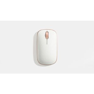 AZIO RETRO CLASSIC Vintage Bluetooth & RF Wireless Mouse POSH - Genuine Trim /Dual BT+USB-RF/USB-C Charge/Long Battery Life/Windows/MacOS
