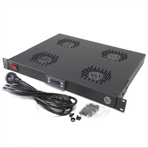 SERVEREDGE 4 Way Fan Kit with Thermostat - 1RU Rack Mountable - RMF4PTK