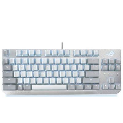 ASUS X806 STRIX SCOPE NX TKL Moonlight White Blue Switch Wired Mechanical RGB Gaming Keyboard