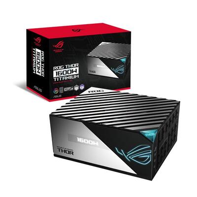 ASUS ROG THOR 1600W 80+ Titanium ATX Fully Modular Power Supply - ROG STRIX XF 120