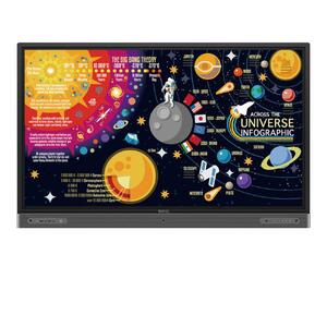 BENQ RP7502 75" Germ Resistant Education Interactive Flat Panel