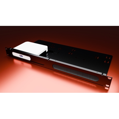 RakStuff 1U 19" Rackmount Bracket for Unifi UCG/UXG/USW Desktop Device - Rack Mountable 19" - Black Metal Construction
