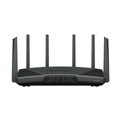 Synology RT6600ax Tri-Band Wi-Fi 6 Router - Quad-Core 1.8 GHz, 1 GB DDR3, Synology SSL VPN
