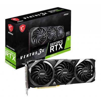 MSI GeForce RTX 3060 Ti VENTUS 3X OC 8GB Video Card - LHR Version - RTX 3060 Ti VENTUS 3X 8G OC LHR