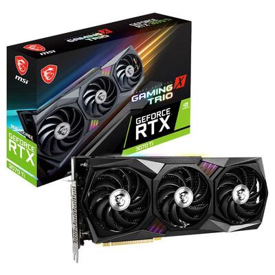 MSI GeForce RTX 3070 Ti GAMING X TRIO 8GB Video Card