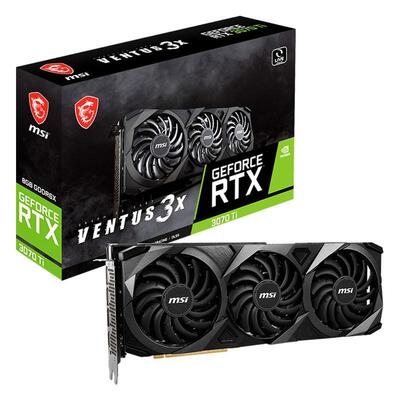 MSI GeForce RTX 3070 Ti VENTUS 3X OC 8GB Video Card - RTX 3070 Ti VENTUS 3X 8G OC