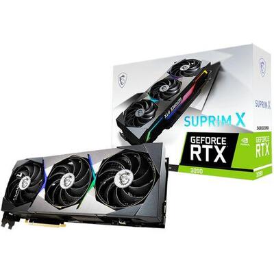 MSI NVIDIA GeForce RTX 3090 Graphic Card - 24 GB GDDR6X - RTX 3090 SUPRIM X 24G