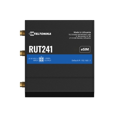 Teltonika RUT241 Compact Industrial 4G LTE CAT4 wireless Router
