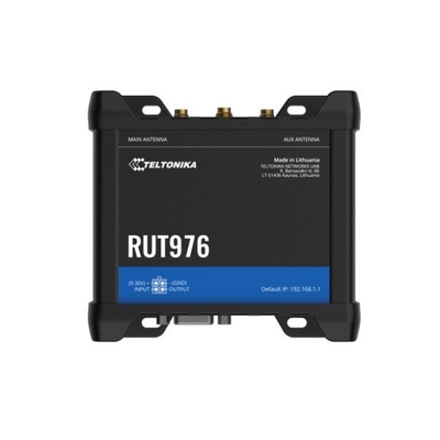 Teltonika RUT976 Redcap 5G Router, Dual-SIM, WAN Failover with 4x Ethernet Ports