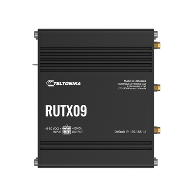 Teltonika Industrial Cellular Router, 4G LTE CAT 6, Dual SIM, Instant LTE Failover, Gigabit Ethernet, Location Tracking with GNSS/GPS, PSU included