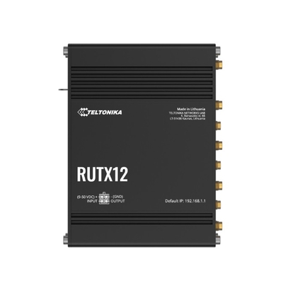 Teltonika Dual LTE CAT 6 Industrial Cellular Router - RUTX12000200
