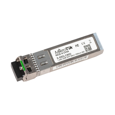 MikroTik S-55DLC80D SFP module 1.25G SM 80km 1550nm