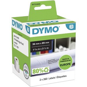 DYMO LABEL WRITER LABELS - LARGE ADDRESS
