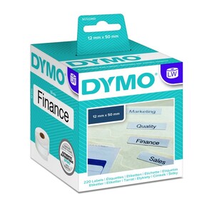 Dymo LabelWriter Suspension File Label 12mm x 50mm - 220 Labels