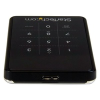 StarTech USB 3.0 Keypad Encrypted 2.5" SATA III HDD Enclosure - S2510BU33PW