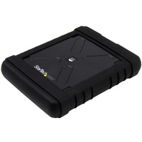 StarTech Rugged Hard Drive Enclosure - USB 3.0 to 2.5in SATA 6Gbps HDD or SSD - UASP S251BRU33