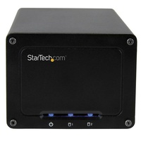 StarTech USB 3.1 (10Gbps) External Enclosure -for Dual 2.5" SATA Drives - S252BU313R