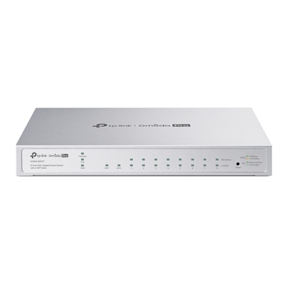 TP-LINK S4500-8GP2F Omada Pro 8-Port PoE+ Gigabit Smart Switch with 2 SFP Slots