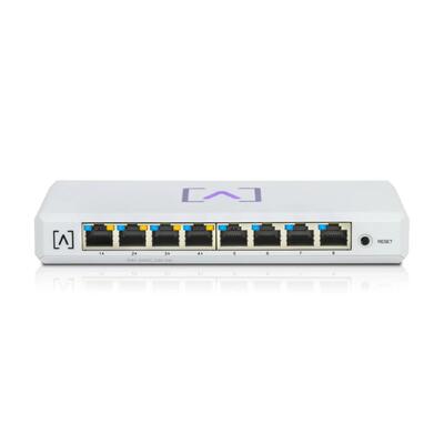 Alta Labs S8-POE 8-Port PoE Switch, Layer 2, 4x 802.3at PoE+ Ports & 4x Non-PoE Ports