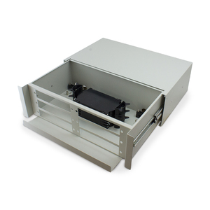 SERVEREDGE 3RU Fibre Sliding Patch Panel With Splice Cassette  Splice Protector & mounting Kit