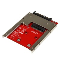 StarTech mSATA SSD to 2.5in SATA Adapter Converter - SAT32MSAT257