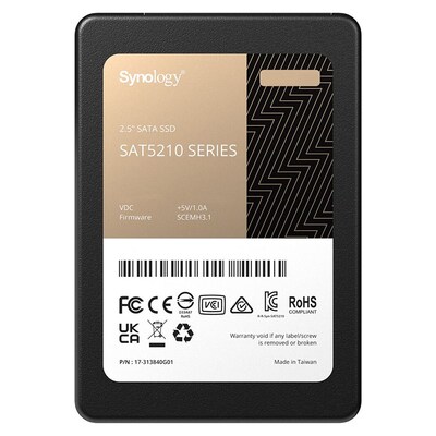 Synology SAT5210 480GB 2.5" SATA Enterprise SSD